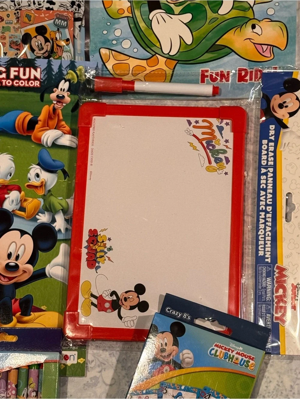 Disney Mickey Mouse Kids Activity Pack - Multicolor